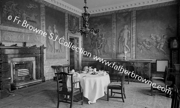 MOUNT CONGREVE  DINING ROOM FROM WEST